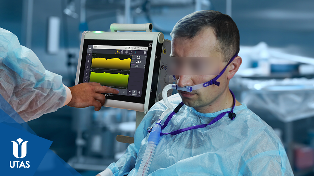 Апарати ШВЛ ЮВЕНТ, високопотокова киснева терапія (HFOT) із використанням назальної канюлі