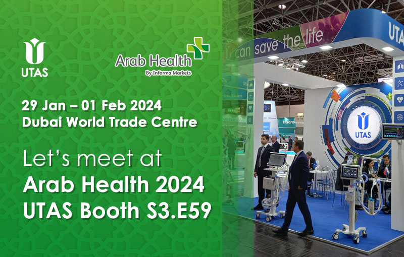 Arab Health 2024 exhibition UTAS stand