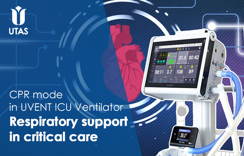 UVENT-S lung ventilators CPR mode