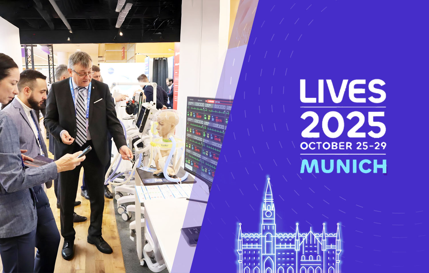 ESICM LIVES Congress Munich 2025 UTAS medical equipment